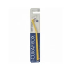 Periuta de Dinti, Curaprox, Unidentara, 1009, pentru Indepartarea Placii Bacteriene, Culoare Galbena