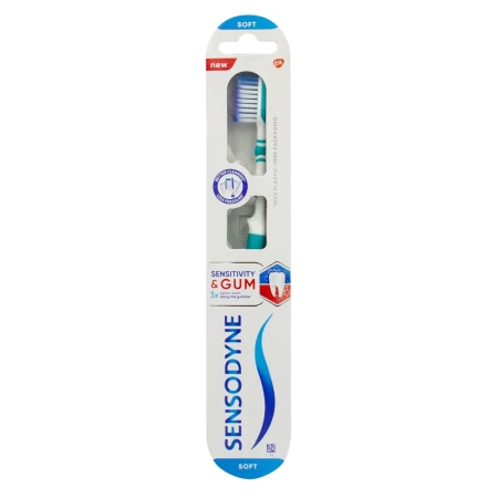 Periuta de dinti Sensitivity & Gum Soft, 1 bucata, Sensodyne