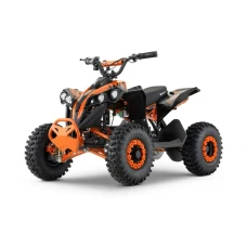 ATV electric NITRO Eco Avenger XXL 1200W 48V cu 3 viteza 6 inch Snowy tyres, portocaliu