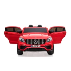 Masinuta electrica Mercedes GLC63s AMG 4x4 180W 12V 14Ah XXL PREMIUM, culoare Rosu