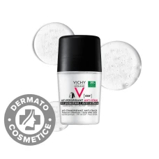 Deodorant roll-on pentru barbati anti-urme 48h Homme, 50ml, Vichy