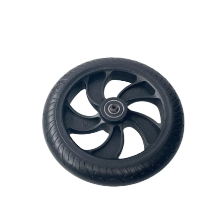 Roata cu anvelopa cauciuc solid KUGOO 8inch pentru trotineta electrica