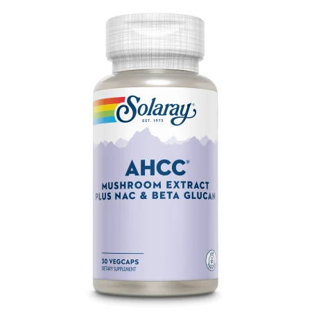 AHCC plus NAC & Beta Glucan Solary, 30 capsule, Secom