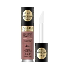 Fard lichid pentru obraj si buze 4in1Wonder Match N05, 4.5ml,  Eveline Cosmetics