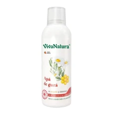 Apa de gura naturala cu propolis si diatomee, 500ml, VivaNatura
