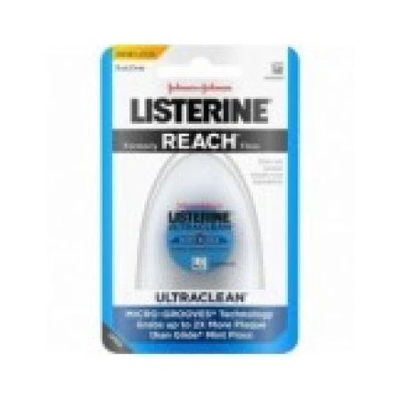 Ata Dentara, Listerine, Reach, Ultra Clean Curatare Eficienta a Placii Bacteriene, Rezistenta la Rupere, Lungime 27.4m