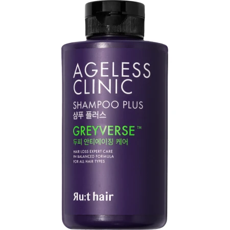 Sampon impotriva incaruntirii si caderii parului Ageless Clinic Shampoo Plus, 300ml, Rut Hair
