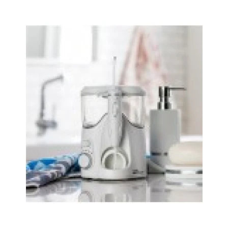 Irigator Bucal, Waterpik, WF-06, Ultra, 4 Varfuri Incluse, 10 Trepte Presiune, 100psi, Rezervor 650ml, Tablete Incluse