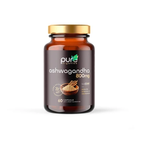 Ashwagandha – Calm si echilibru - 60cps PureOrganics