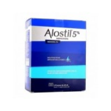 Solutie Cresterea Parului, Johnson & Johnson, Alostil, Minoxidil 5%, Pipeta Inclusa, 3x 60ml