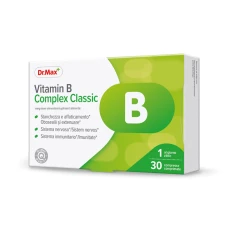 Dr. Max Vitamin B Complex Classic, 30 comprimate