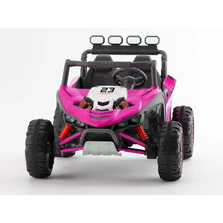 UTV electric pentru 2 copii, Kinderauto Arrow Dune-Buggy, 300W, 24V, premium, Roz