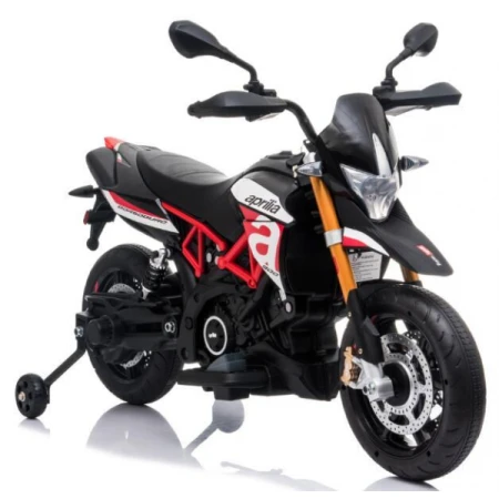 Motocicleta electrica APRILIA DORSODURO 900 60W 12V 7Ah, culoare Negru
