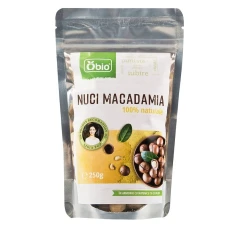 Nuci macadamia eco, 250g - Obio