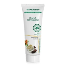Cremă Antivergeturi cu Unt de Shea si Catina, 250 mililitri, Vivanatura