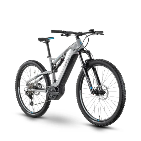 Bicicleta Electrica Full Suspension Raymon FullRay 130E 5.0 - 29 Inch, L, Gri-Negru - M350