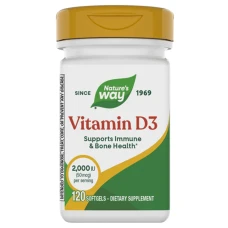 Vitamina D3, pentru adulti 120 capsule, Secom