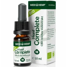 Ulei CBD 18% Bio 10ml Hemp Complete Medihemp