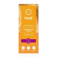 Vopsea de par naturala Blond Sunrise - Khadi, 100gr