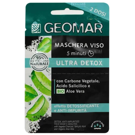 Masca de fata bio detoxifianta, 15ml, Geomar