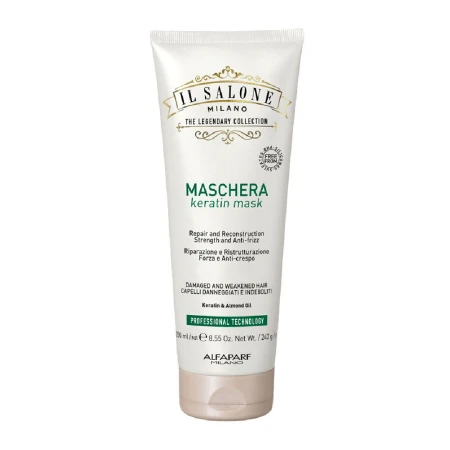 Masca cu keratina pentru par deteriorat Il Salone Milano Keratin, 250ml, Alfaparf