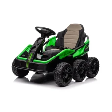 UTV electric pentru 2 copii Kinderauto MoonRider 6x6 180W 24V premium, verde