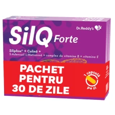 Pachet SilQ Forte Duopack, 2 x 15 capsule, Dr. Reddy's