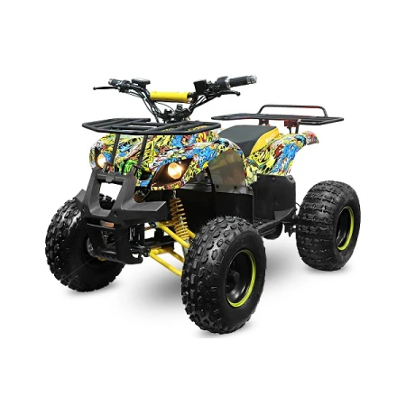 ATV electric NITRO Eco Toronto 1000W 48V 20Ah cu DIFERENTIAL  Galben