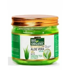 Gel de aloe vera cu ceai verde, 175g, Indus Valley