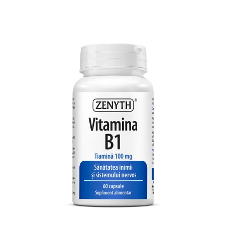 Vitamina B1, 60 capsule, Zenyth