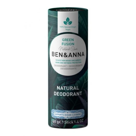 Deodorant stick Green Fusion Bio, 40g, Ben&Anna