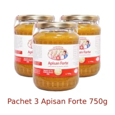 Pachet 3x Apisan Forte, 750grame, Tratamente Naturiste
