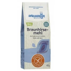 Faina integrala din mei brun bio 400g Spielberger