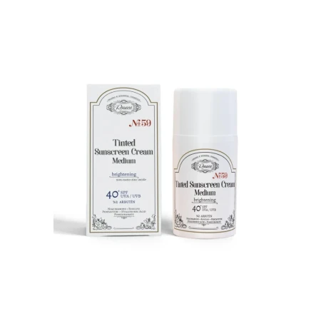 Crema nuantatoare cu protectie solara SPF 40+ Medium, 50ml, Rosece