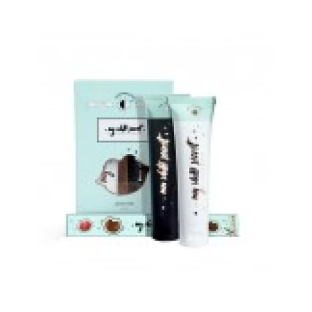 Set 2x Paste de Dinti, My White Secret, Zi si Noapte, Vegan Friendly, Periuta Cadou, 2x65ml