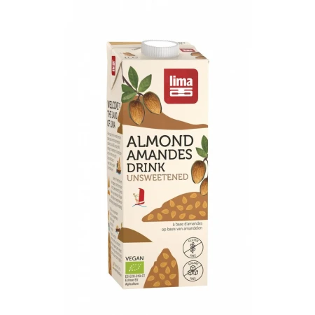 Bautura vegetala de migdale bio 1L Lima