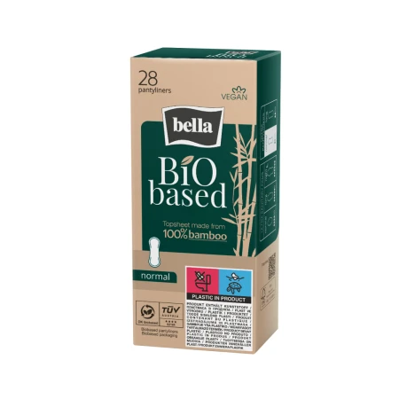 Absorbante zilnice Bio Based Normal, 28 bucati, Bella