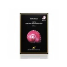 Masca Ingrijire Fata, JM Solution, Active Pink Snail Brightening, cu Extract de Melc pentru Stralucire intensiva, 30ml