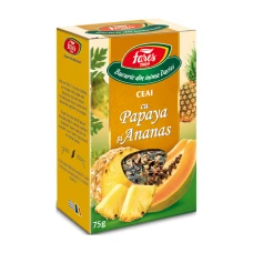 Ceai cu papaya si ananas, 75g, Fares
