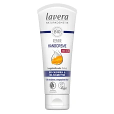 Crema reparatoare pentru maini cu galbenele si unt de shea 75ml Lavera