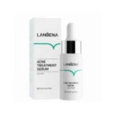 Ser, Lanbena, Acne Solution, Efect Anti-inflamator si Hidratant impotriva Acneei, cu Oligopeptide si Hamamelis, 15ml