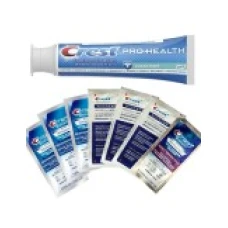 Set 7x Benzi Albirea Dintilor si Pasta de Dinti, Crest 3D White, Pro-Health Clean Mint, Rezultate Profesionale in 7 Zile