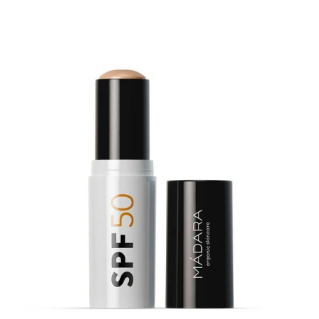 SPF 50 PRO-ACTIVE STICK de protectie solara minerala, 12g, Madara