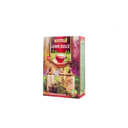 Ceai lemn dulce radacina, 50grame, AdNatura