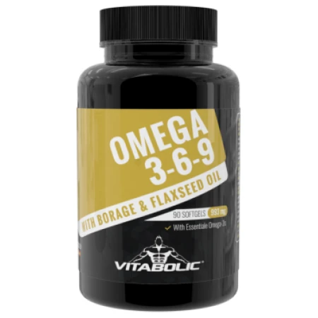 Omega 3-6-9 Softgels, 90 capsule, Vitabolic
