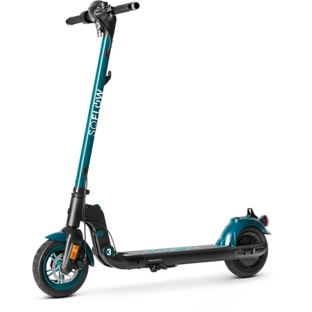 SoFlow Trotineta electrica cu semnalizari SoFlow SO3 2nd Gen, 25km/h, 350W-700W, autonomie 30 km, NM/ 300.421.03, Albastru