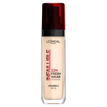 Fond de ten rezistent la transfer Infaillible 32H Fresh Wear 10 Fair Light, 30ml, L'Oreal Paris