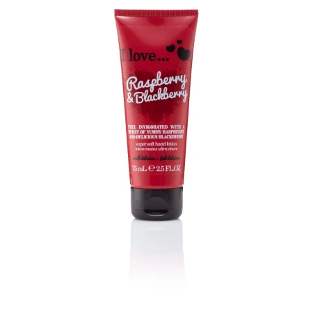 Crema de maini Raspberry Blackberry, 75ml, I Love Cosmetics