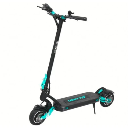 Trotineta electrica VSETT 9 Super, Baterie LG 52V/16Ah, Autonomie 50Km, Viteza 45 Km/h, Motor 650W, Roti pneumatice 8.5inch (Negru/Albastru)