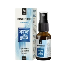 Spray de gura cu Aloe Vera BiSeptol, 20ml, Dacia Plant
